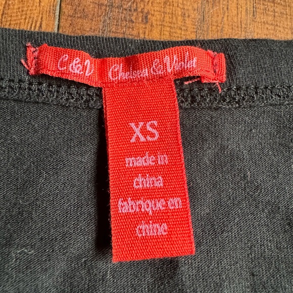 Juniors Southwestern Crop Top with Fringe - Picture 3 of 3